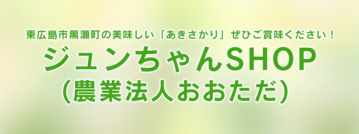 ジュンちゃんSHOP (農業法人おおただ)の出店者メインイメージ画像 | ベネちゃんSHOP ベネシード