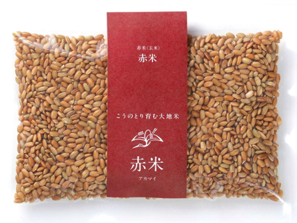 コウノトリ育む農法無農薬タイプで栽培した赤米 - mokoショップ　出店者イメージ | ベネちゃんSHOP ベネシード